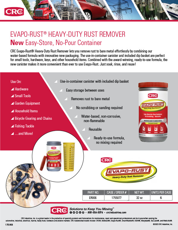 2024 Evapo-Rust Canister Sell Sheet