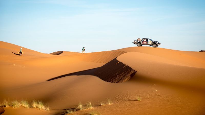 9-day rally race Sahara Desert