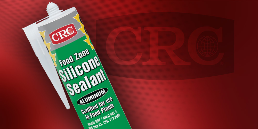 CRC Food Zone Silicone Sealant - Clear 10.1 Fl Oz