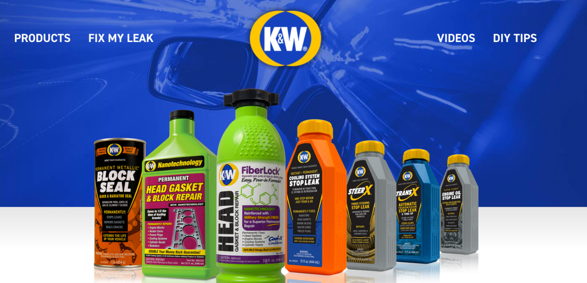 CRC Industries Launches K&W® Stop Leak Solutions Website
