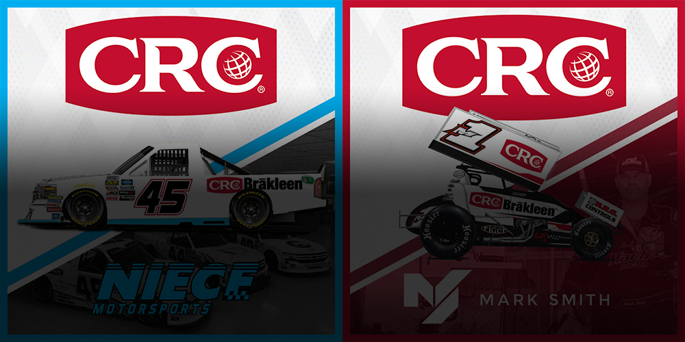 CRC Industries, Inc. Partners with NASCAR Gander RV & Outdoors Truck Series organization Niece Motorsports and driver Mark Smith