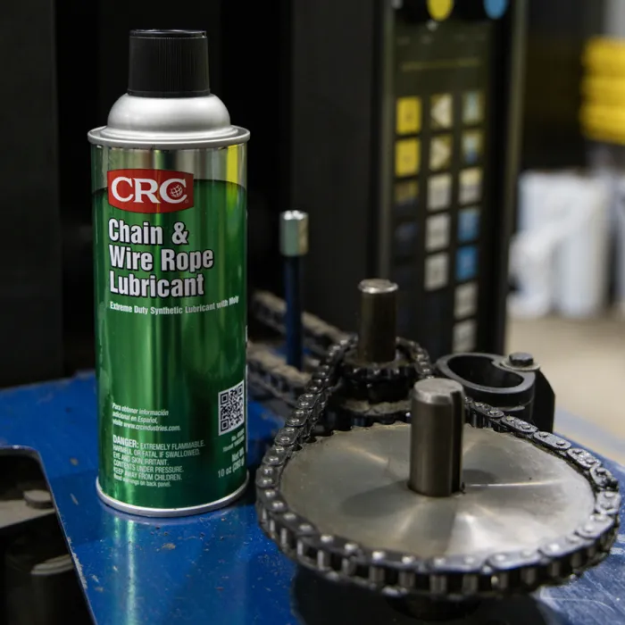 best lubricant for cable machine CRC Chain and Wire Rope Lubricant