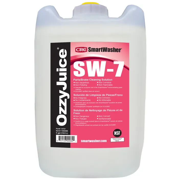 SmartWasher OzzyJuice SW-7 Parts/Brake Clean Solution 5 Gal