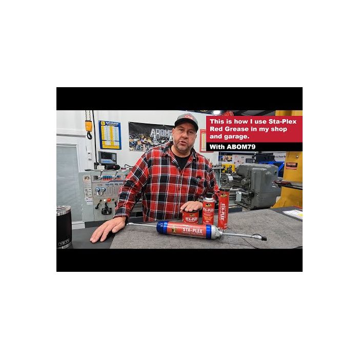 Sta-Lube Sta-Plex EP Premium Red Grease | CRC Industries