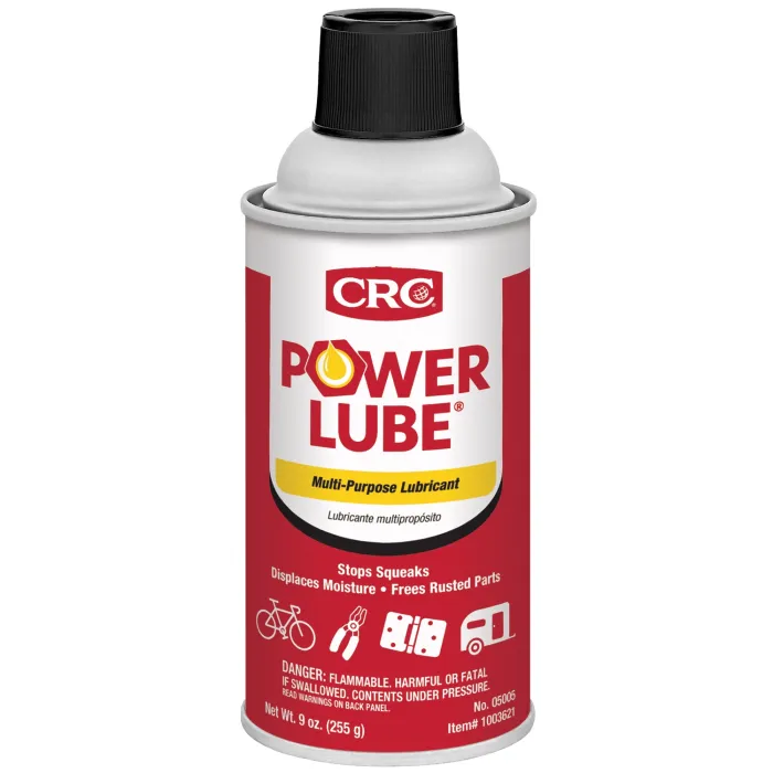 best lubricant for plastic parts CRC Power Lube Multi-Purpose Lubricant