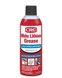 CRC® White Lithium Grease Low VOC, 10 Wt Oz