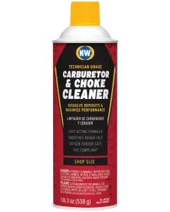 K&W® Technician Grade Carburetor & Choke Cleaner, 19 Wt Oz