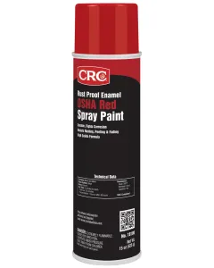 CRC® Rust Proof Enamel Spray Paint-OSHA Red, 15 Wt Oz