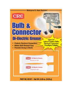 CRC®  Bulb & Connector Dielectric Grease, 0.28 Wt Oz