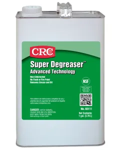CRC® Super Degreaser&#8482; Cleaner/Degreaser, 1 Gal
