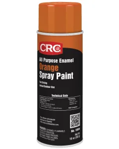 CRC® All Purpose Enamel Spray Paint-Orange, 10 wt oz