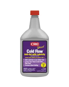 CRC® Diesel Cold Flow&#8482; Anti-Gel with Lubricity, 30 Fl Oz