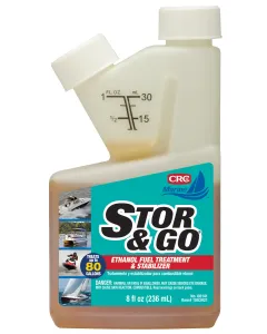 CRC® Stor & Go® Ethanol Fuel Treatment & Stabilizer, 8 fl oz