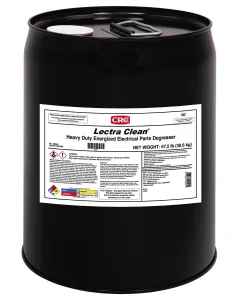 CRC® Lectra Clean&#174; Heavy Duty Energized Electrical Parts Degreaser, 5 Gal