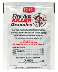 CRC® Fire Ant Killer Granules, 4 Oz packet