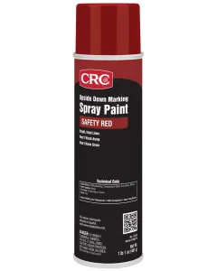 CRC® Upside Down Marking Paints-Safety Red, 17 Wt Oz