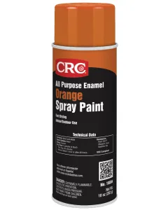 CRC® All Purpose Enamel Spray Paint-Orange, 10 Wt Oz