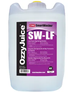 SmartWasher&#174; SW-LF OzzyJuice&#174; Low Foam Degreasing Solution, 5 Gal