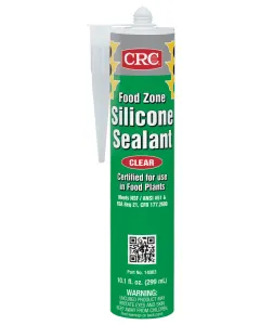 CRC® Food Zone Silicone Sealant - Clear, 10.1 Fl Oz