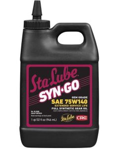 Syn-Go&#174;  OEM Grade/Extended Interval, Synthetic Gear Oil 75W140, 32 Fl Oz
