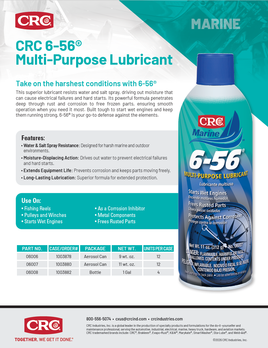 2026 6-56 Multi-Purpose Lubricant