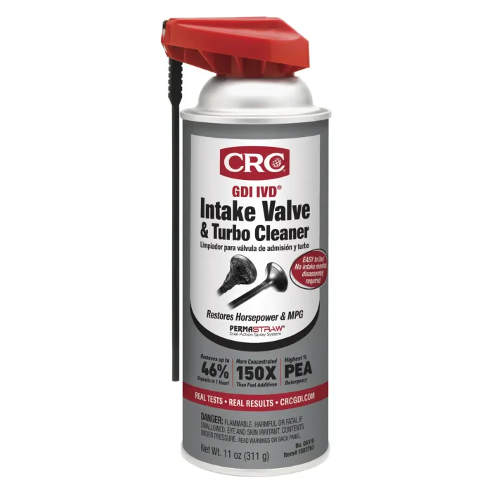 Disposed necessary bilayer CRC® GDI IVD® Intake Valve & Turbo Cleaner, 11 Wt Oz